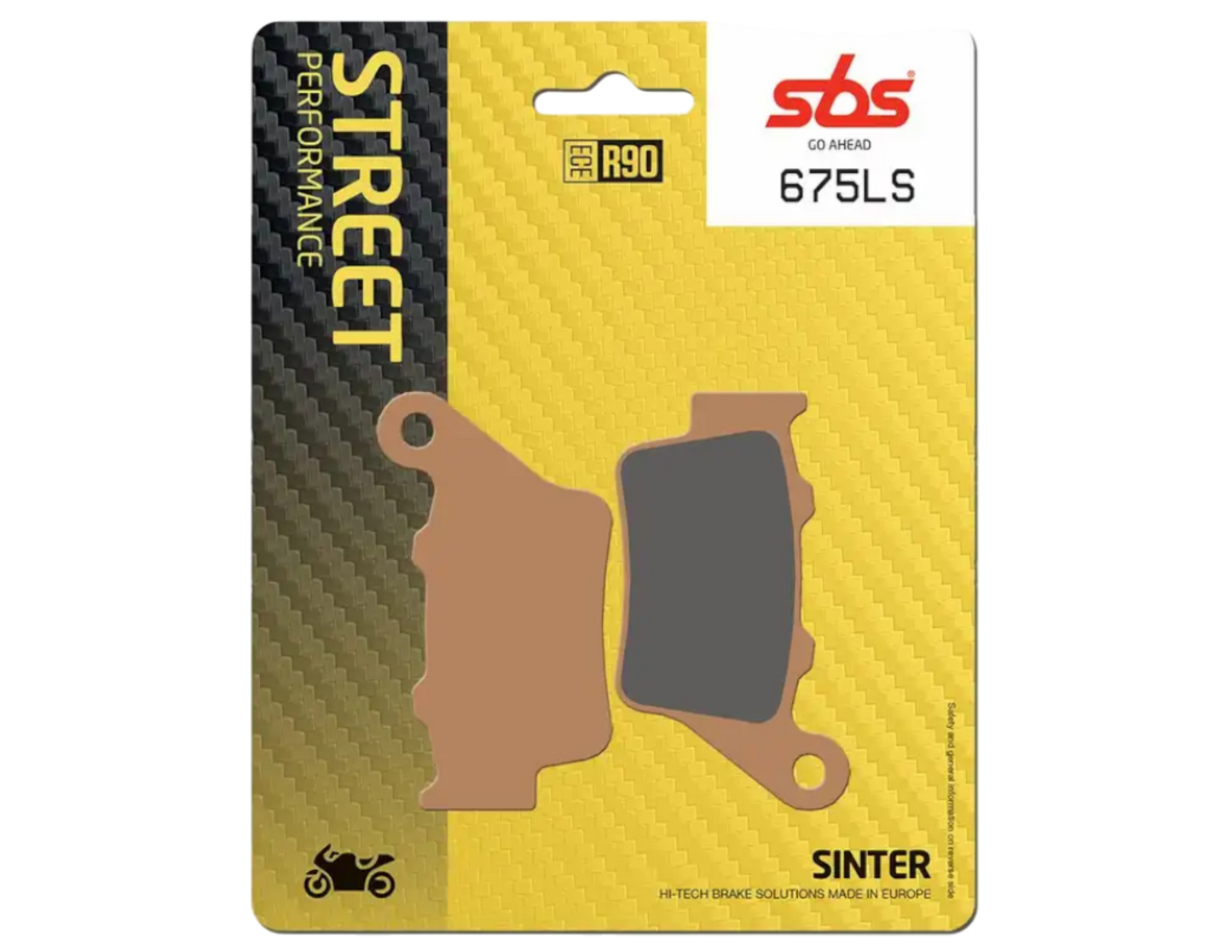 SBS 675LS Pastillas de Freno Traseras para Moto de Calle