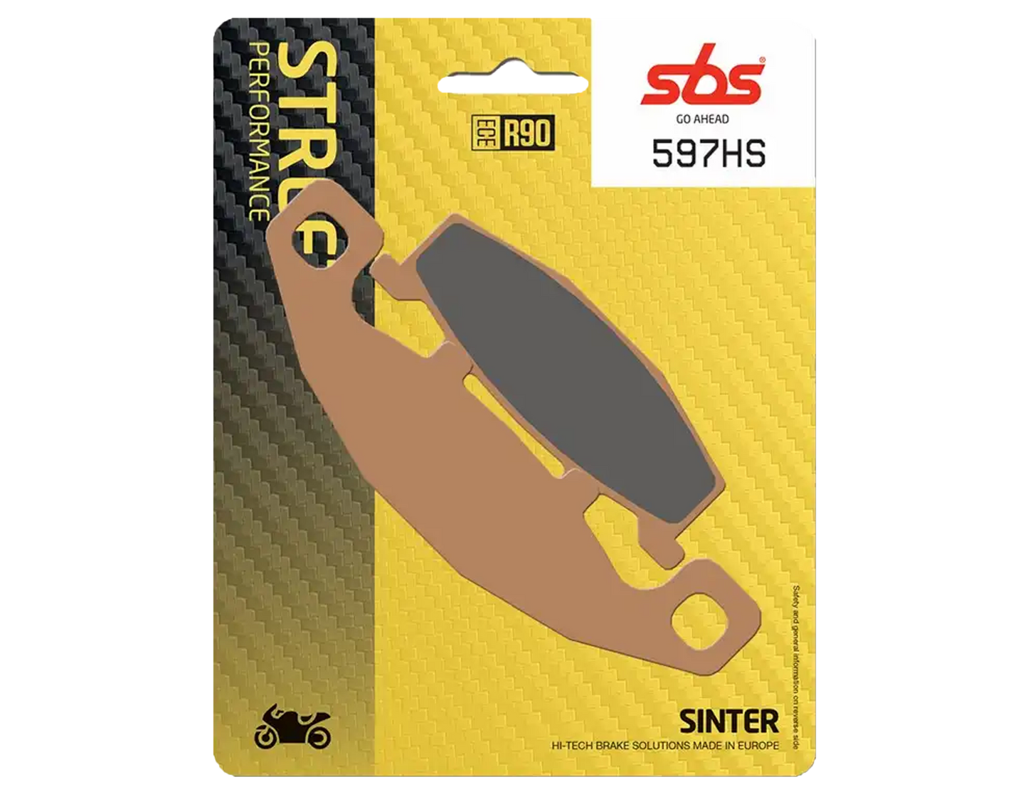 SBS Pastilla de Frenos 597HS