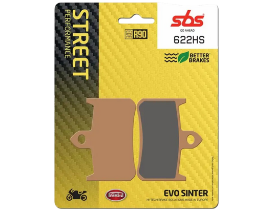 Pastillas de freno SBS 622HS Honda CB F CBR RR CB Hornet