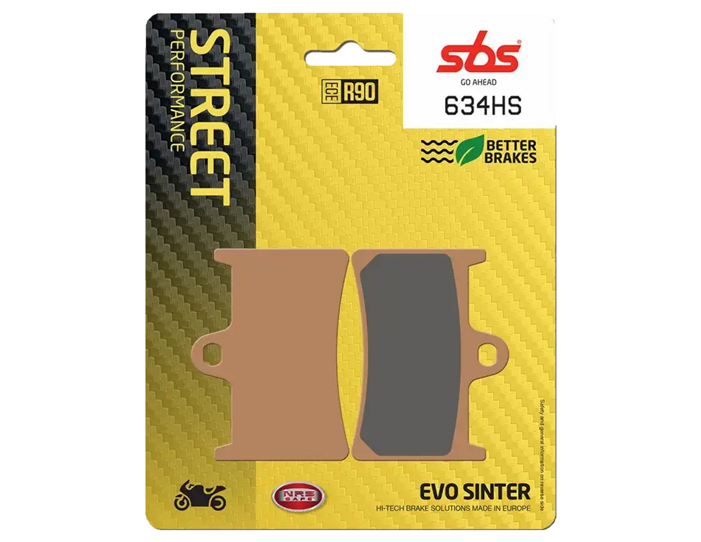 SBS Pastilla de Frenos 634HS