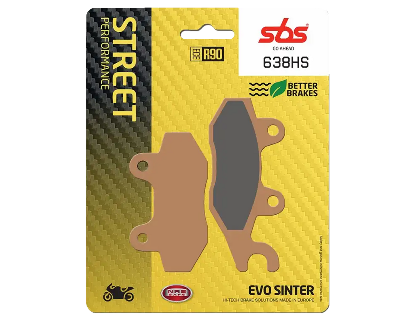 SBS Pastilla de Frenos 638HS