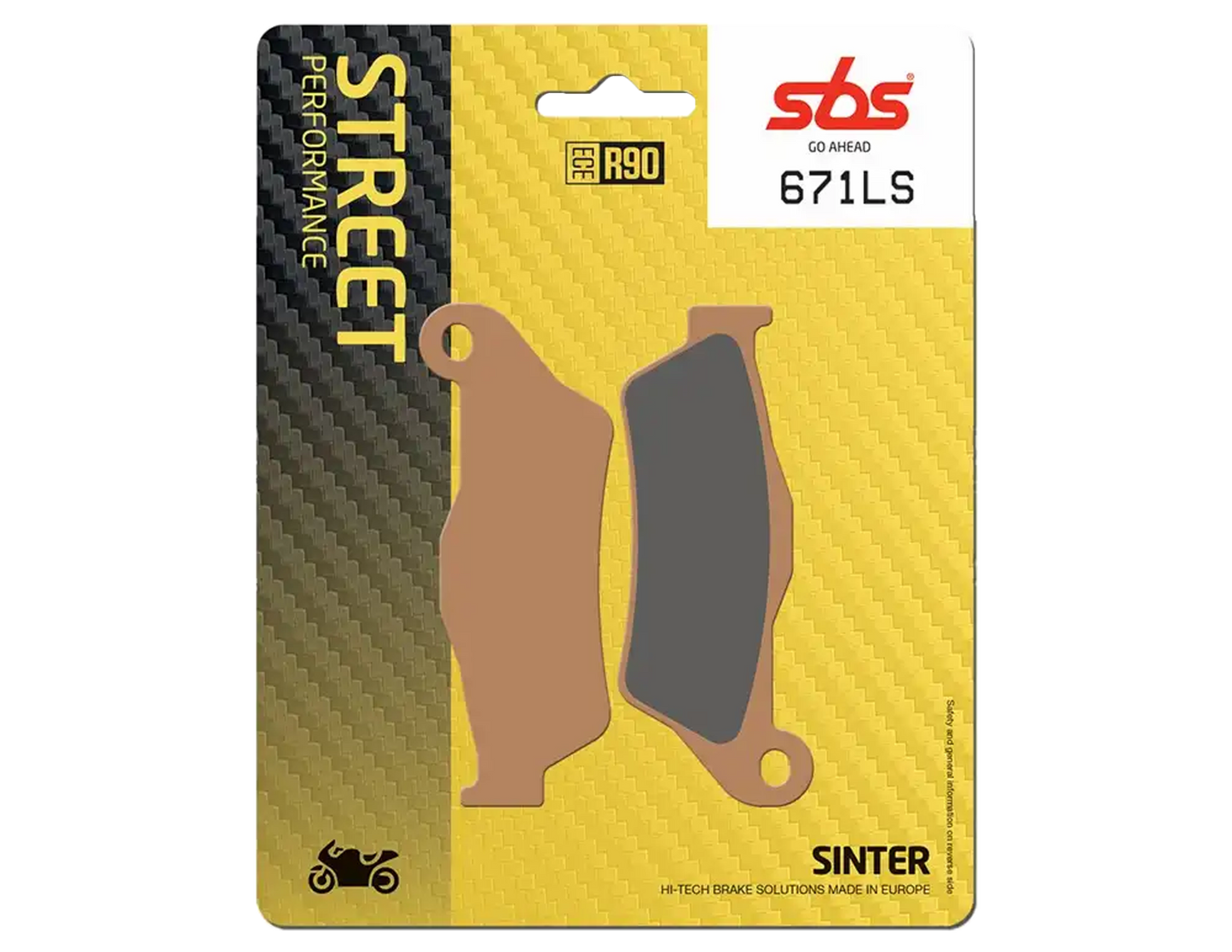 SBS Pastilla de Frenos 671LS