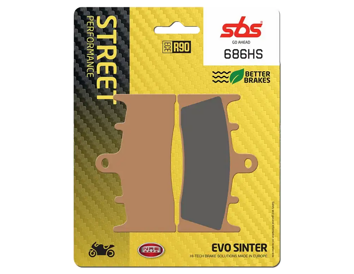 SBS Pastilla de Frenos 686HS