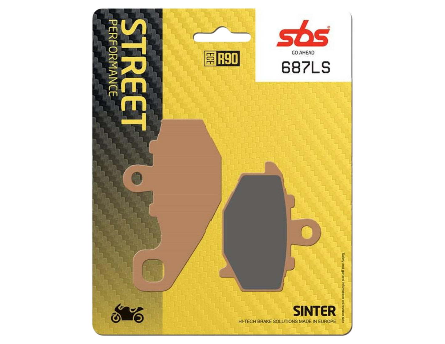 SBS Pastilla de Frenos 687LS