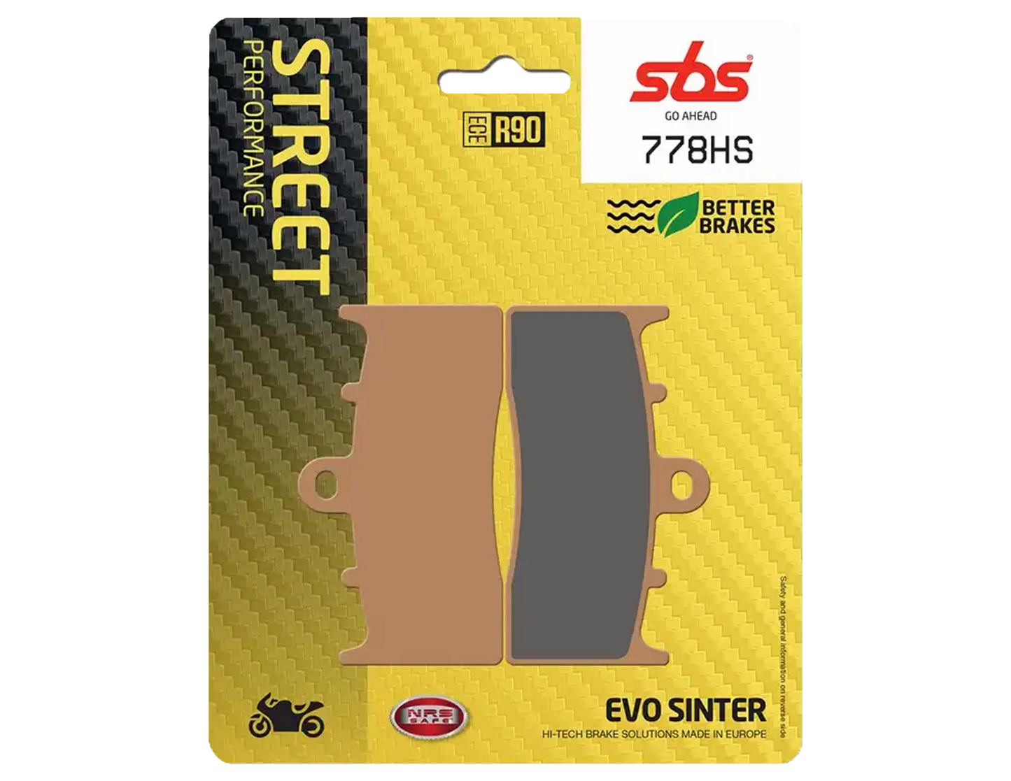 Pastillas de Freno Delanteras SBS 778HS Sinter para BMW