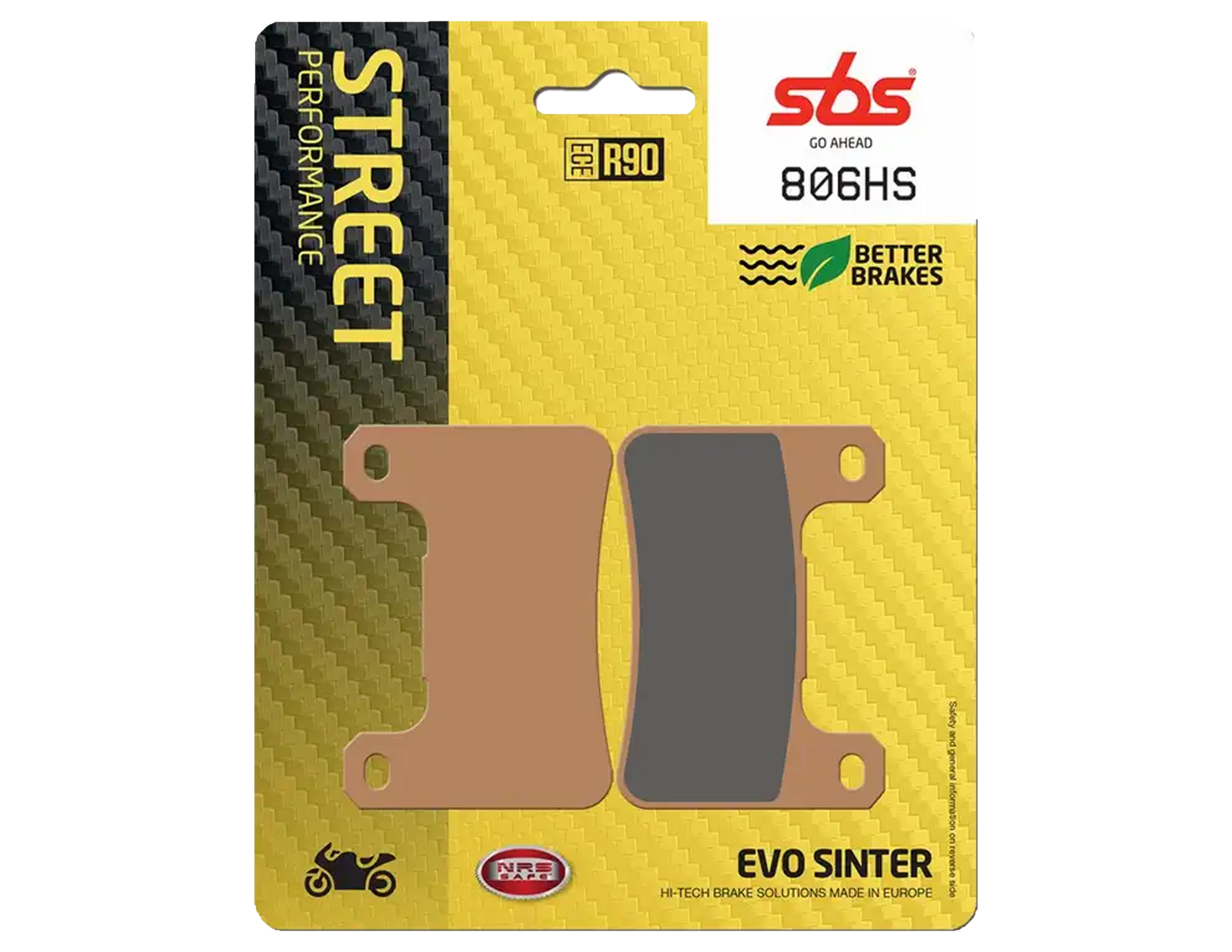 SBS Pastilla de frenos 806HS