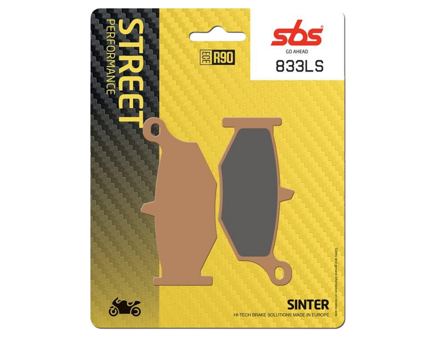 SBS Pastilla de frenos 833LS