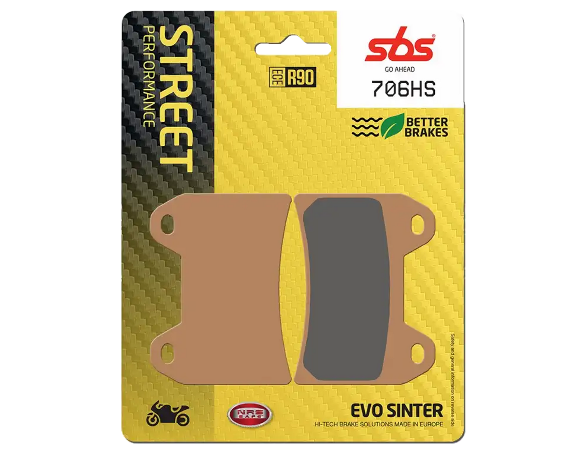 Pastilla de frenos SBS Brakes 706HS