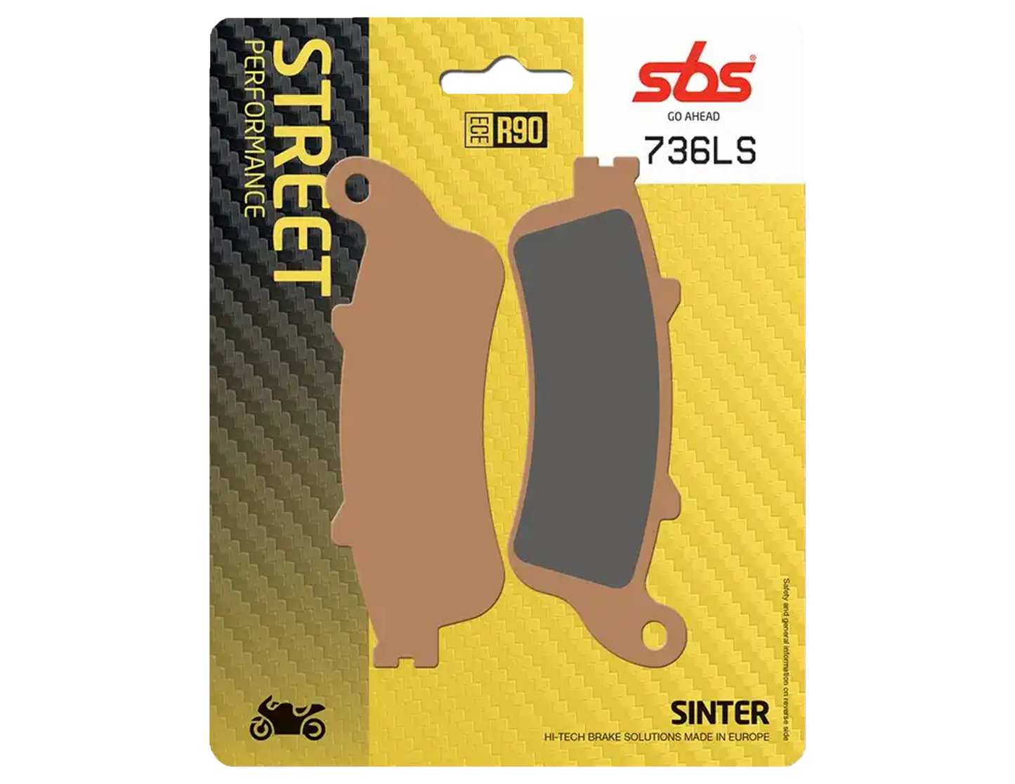 Pastillas traseras SBS 736LS. Equilibrio perfecto y estabilidad térmica para evitar bloqueos. Calidad de equipo original para tu moto. ¡Compra aquí!
